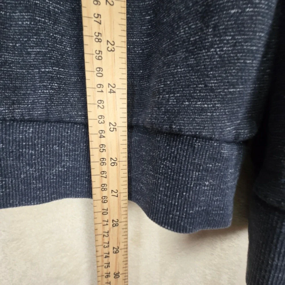 Superdry Mens Classic Crew Neck Sweatshirt Slim 2XL Orange Label Blue Athleisure